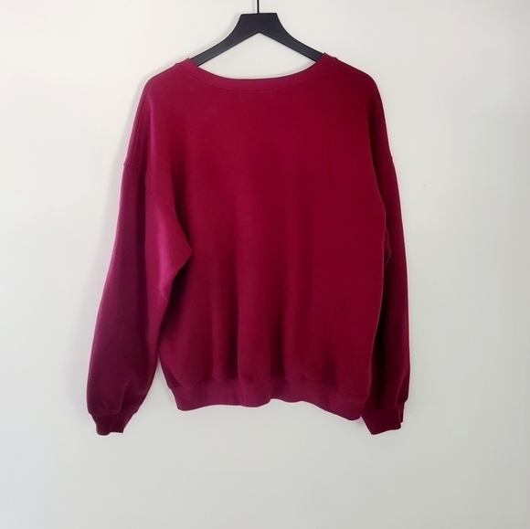 Wound Up Crew Neck Graphic Fun Print Women's Sweatshirt Size XXL (19) - Picture 4 of 5